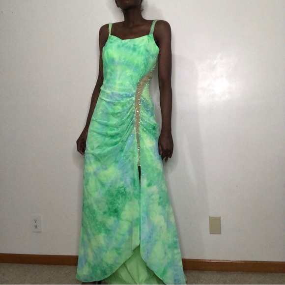 Y2K | LE GALA MON CHERI Mermaid Prom Dress - Picture 11 of 15